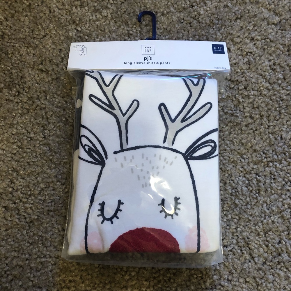 Gap Reindeer/Christmas Pajamas